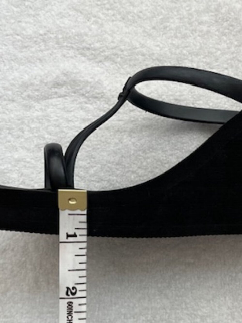 2 Pair VS Colin Stuart Platform Wedge Flip Flops Size 6 Black Tan - Picture 10 of 15